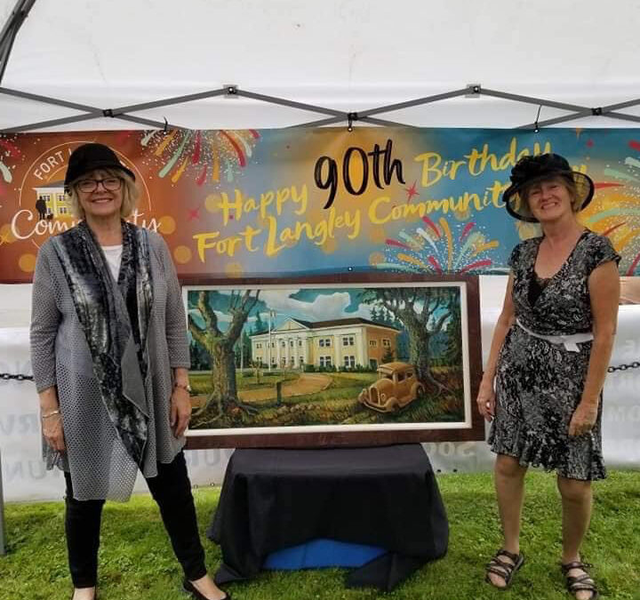 Happy 90th Birthday at the Fort Langley Jazz Festival