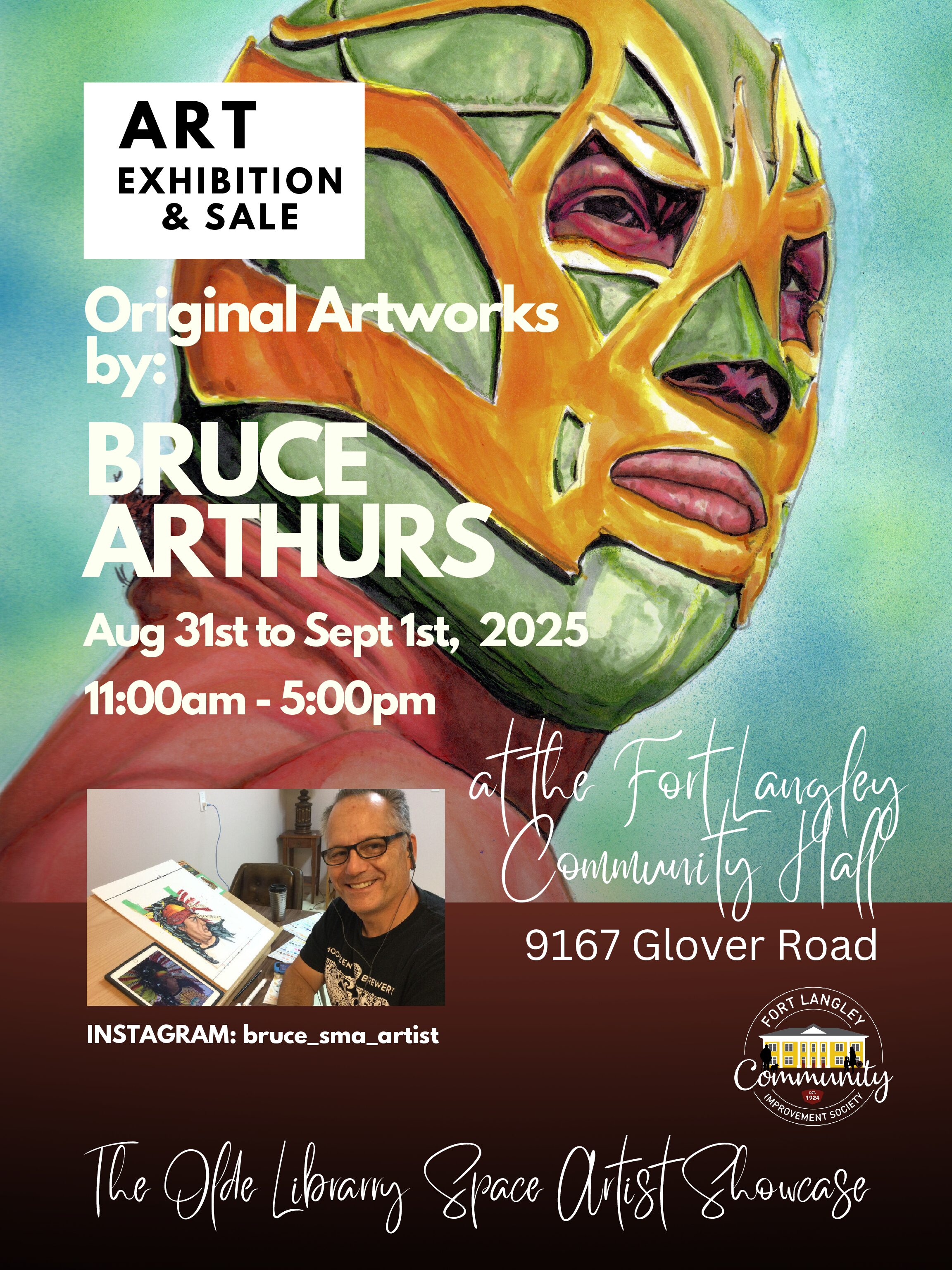 Art POP-UP featuring Bruce Arthurs