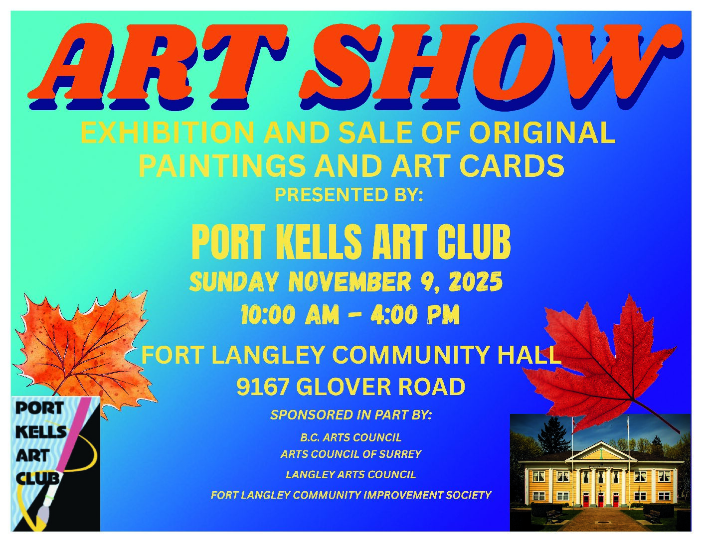 Port Kells Art Club Fall Exhibition